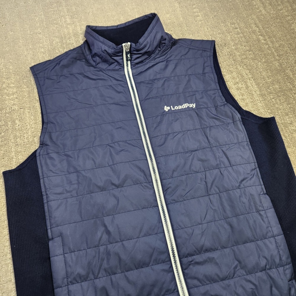 Fairway And Greene‎ Puffer Vest Men Large Cashmere Wool Mccallen Blend Hybrid